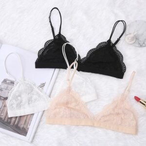 Kinky Cloth Floral Lace Bra Thin  Bralette