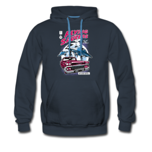 SPOD Men’s Premium Hoodie Flying Saucers Premium Hoodie