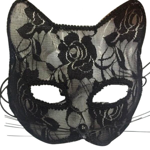 Kinky Cloth Fox Lace Costume Mask