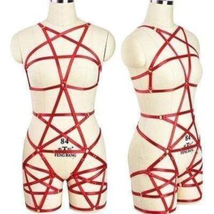 Kinky Cloth Harnesses Fractal Body Harness