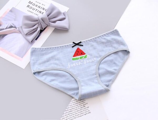 Kinky Cloth 351 Blue / L Fruit Cotton Panties