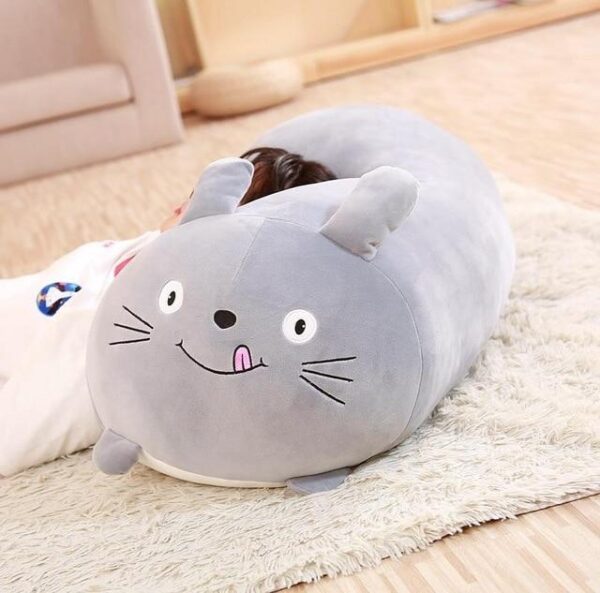 Kinky Cloth Stuffed Animal 30cm / Gray Cat Giant Plush Animal Stuffie