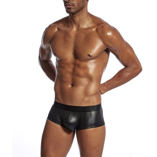 Kinky Cloth Glossy Bulge Pouch Boxer Briefs