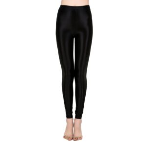 Kinky Cloth Black B / M Glossy Elastic Leggings Pants