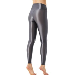 Kinky Cloth Glossy Elastic Leggings Pants