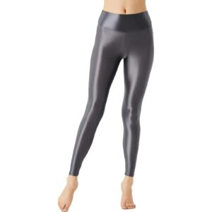 Kinky Cloth Glossy Elastic Leggings Pants