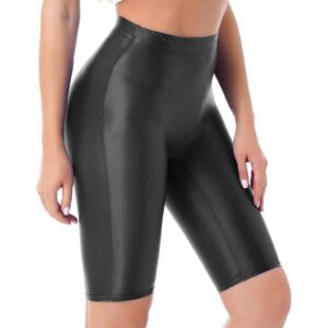 Kinky Cloth Glossy High Waist Short Leggings