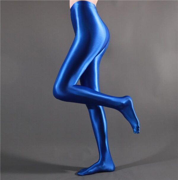 Kinky Cloth Glossy Opaque Shiny Leggings