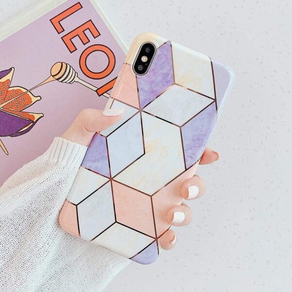 Kinky Cloth 380230 Gold Geometric Marble Phone iPhone Cases