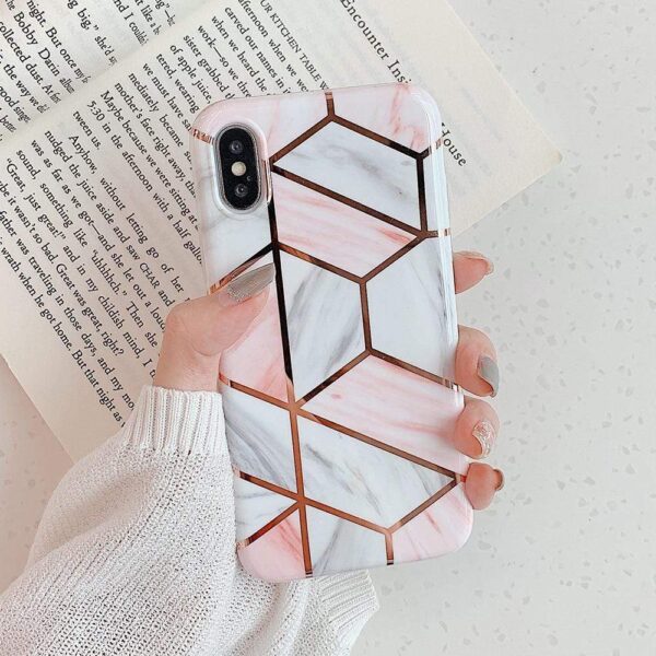 Kinky Cloth 380230 Gold Geometric Marble Phone iPhone Cases