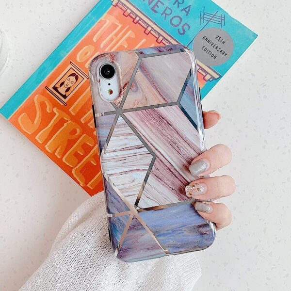 Kinky Cloth 380230 Gold Geometric Marble Phone iPhone Cases