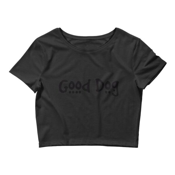 Kinky Cloth Black / XS/SM Good Dog Black Cropped Top