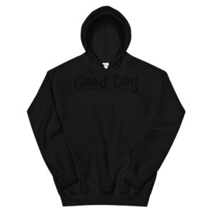 Kinky Cloth Black / S Good Dog Black Hoodie