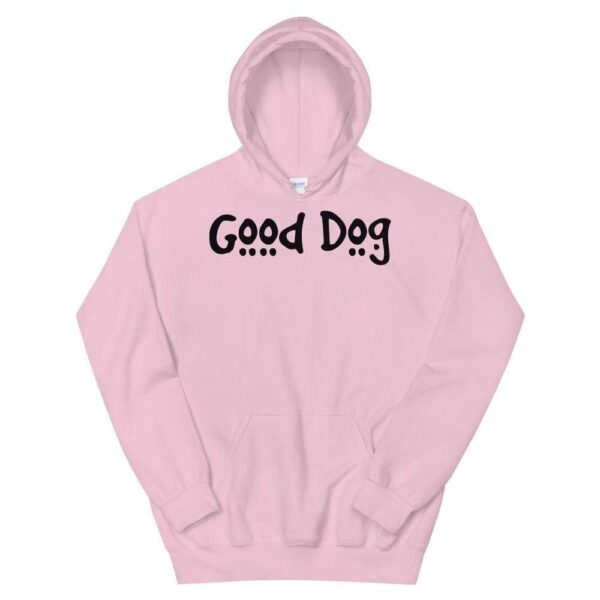 Kinky Cloth Light Pink / S Good Dog Black Hoodie