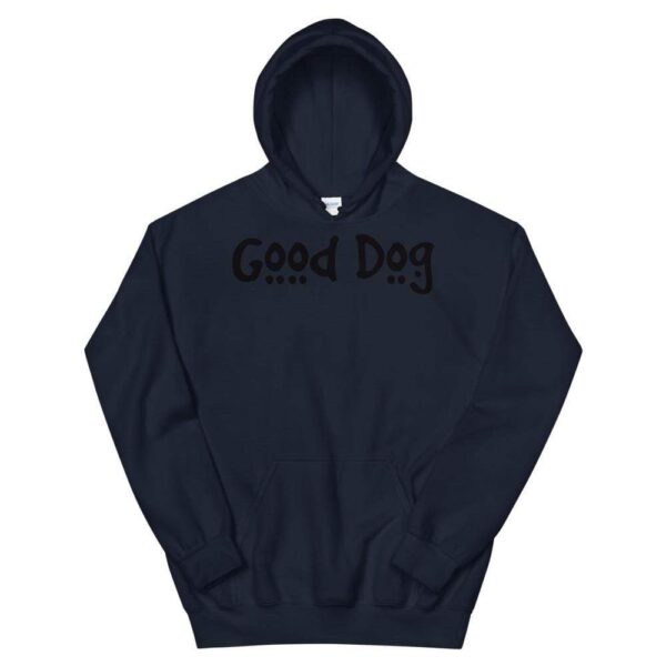 Kinky Cloth Navy / S Good Dog Black Hoodie