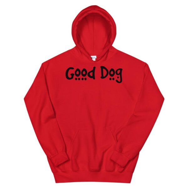 Kinky Cloth Red / S Good Dog Black Hoodie