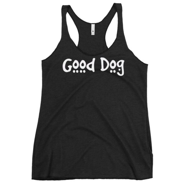 Kinky Cloth Vintage Black / XS Good Dog White Tank Top