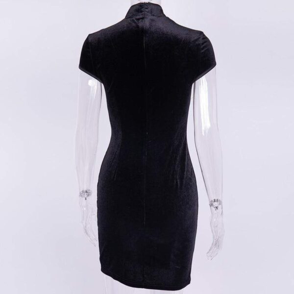 Kinky Cloth Goth Cheongsam Dress