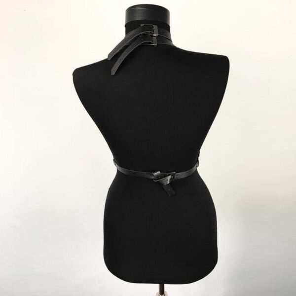 Kinky Cloth 200000298 Gothic Bust Cincher Harness Belt