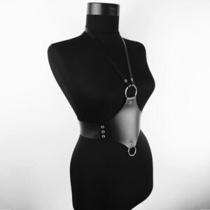 Gothic Collar Bondage Waist Harness | Buy Online | Kinky Cloth