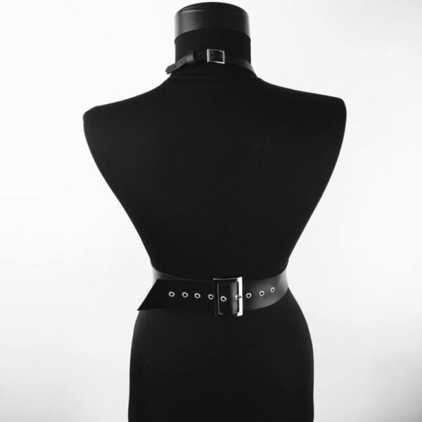 Gothic Collar Bondage Waist Harness | Buy Online | Kinky Cloth