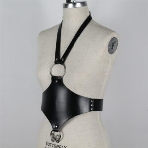 Gothic Collar Bondage Waist Harness | Buy Online | Kinky Cloth