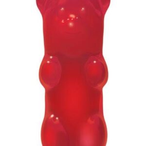 Rock Candy Vibrators Gummy Bear Vibe - Blister  -  Red