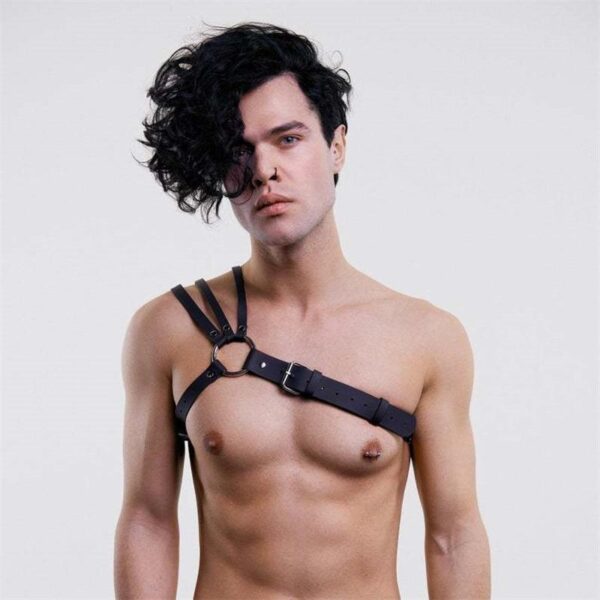 Kinky Cloth 200003585 Half Shoulder Chest Cage Belt