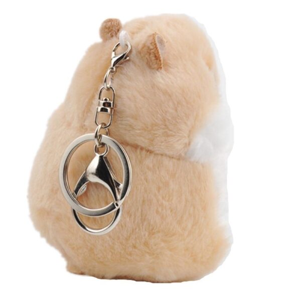 Kinky Cloth Hamster Plush Keychain