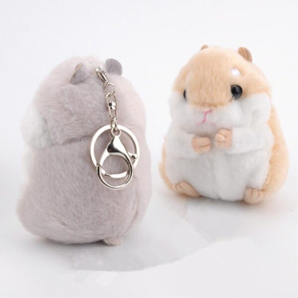 Kinky Cloth Hamster Plush Keychain