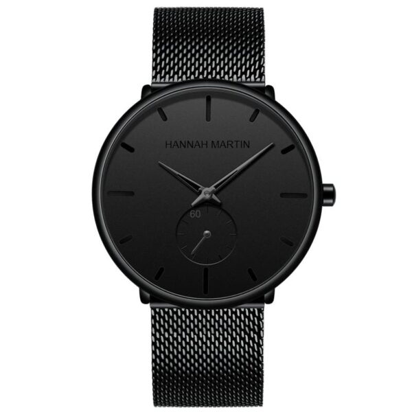 Kinky Cloth 200034143 Black Hannah Martin Functional Mesh Watch