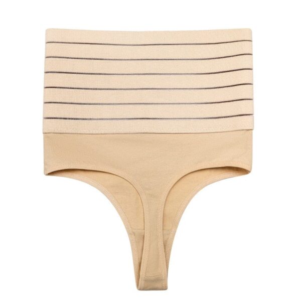 Kinky Cloth Beige / S High Waist Breathable Shaping Thong