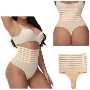 Kinky Cloth High Waist Breathable Shaping Thong