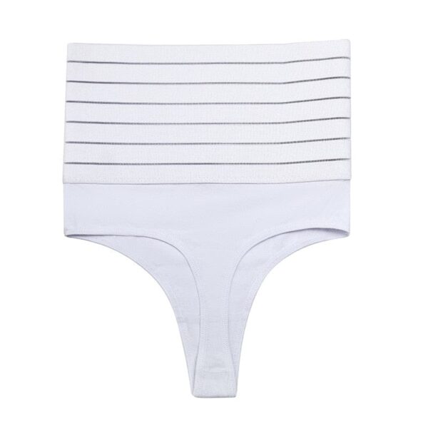 Kinky Cloth White / S High Waist Breathable Shaping Thong