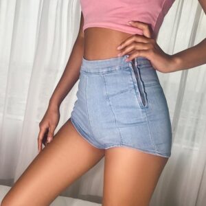 Kinky Cloth Shorts High Waist Hot Shorts