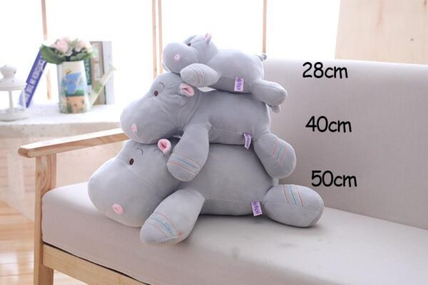 Kinky Cloth Stuffed Animal Hippo Stuffie