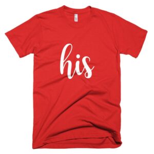 Kinky Cloth Red / XS His T-shirt