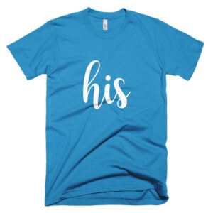 Kinky Cloth Teal / XS His T-shirt