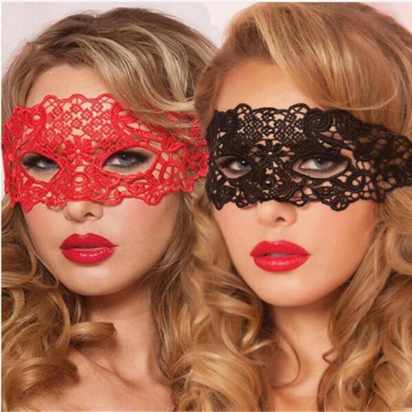 Kinky Cloth 200001895 Hollow Lace Mask