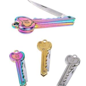 Kinky Cloth knife Holographic Hidden Key Knife