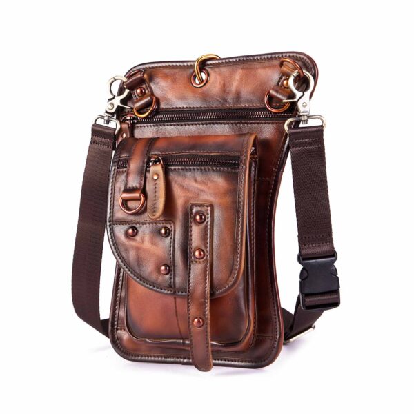 Kinky Cloth 380650 Orange Hook Belt Waist Messenger Bag