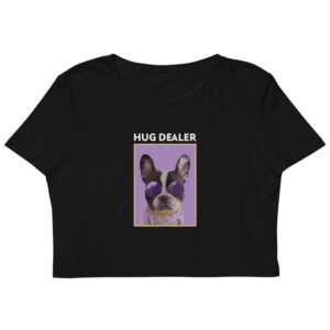 Kinky Cloth XS Hug Dealer Pugg Organic Crop Top