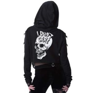 Kinky Cloth Hoodie I Don't Care Hoodie