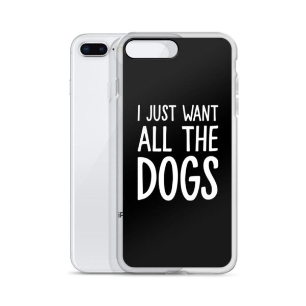 Kinky Cloth I Just Want All The Dogs IPhone Case