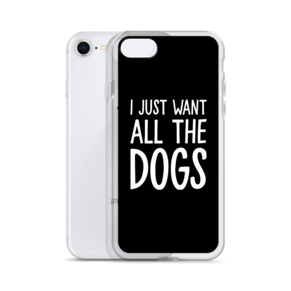 Kinky Cloth I Just Want All The Dogs IPhone Case