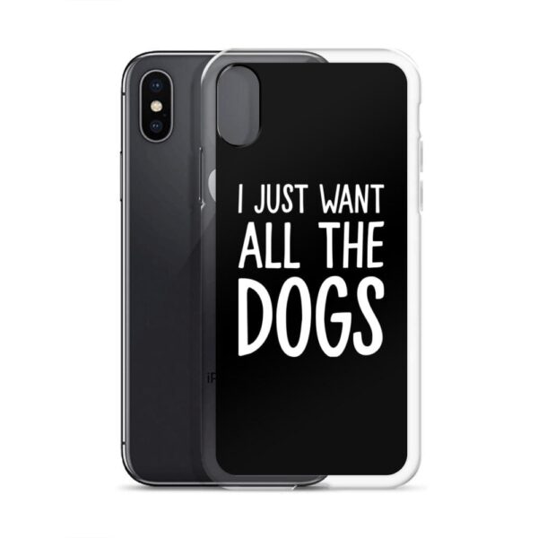 Kinky Cloth I Just Want All The Dogs IPhone Case