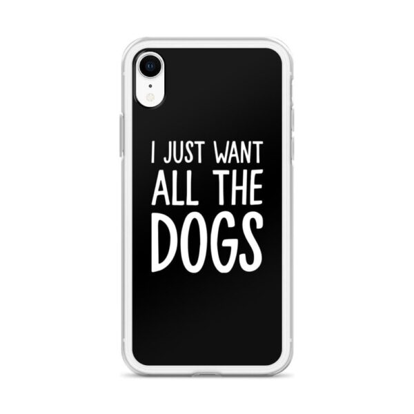 Kinky Cloth I Just Want All The Dogs IPhone Case