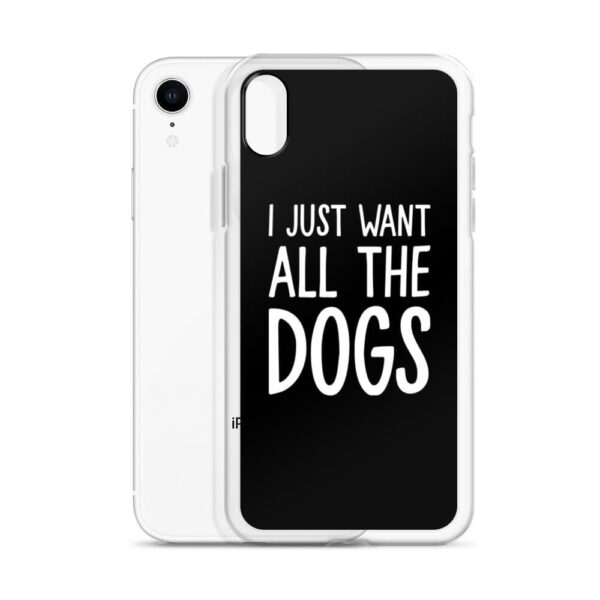 Kinky Cloth I Just Want All The Dogs IPhone Case