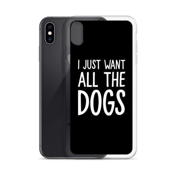 Kinky Cloth I Just Want All The Dogs IPhone Case