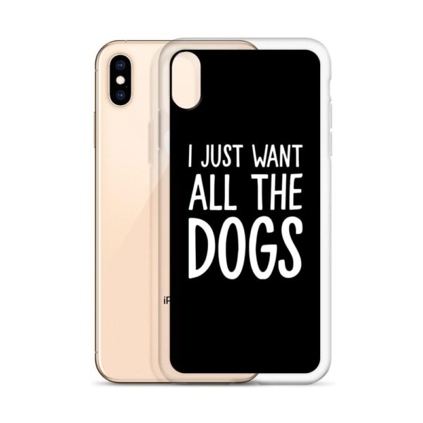 Kinky Cloth I Just Want All The Dogs IPhone Case